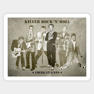 Killer Rock ‘N’ Roll - American Icons Sticker